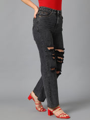 KOTTY Regular Women Black Jeans 