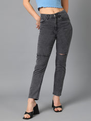 KOTTY Regular Women Dark Grey Jeans 