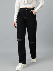 KOTTY Regular Women Black Jeans 
