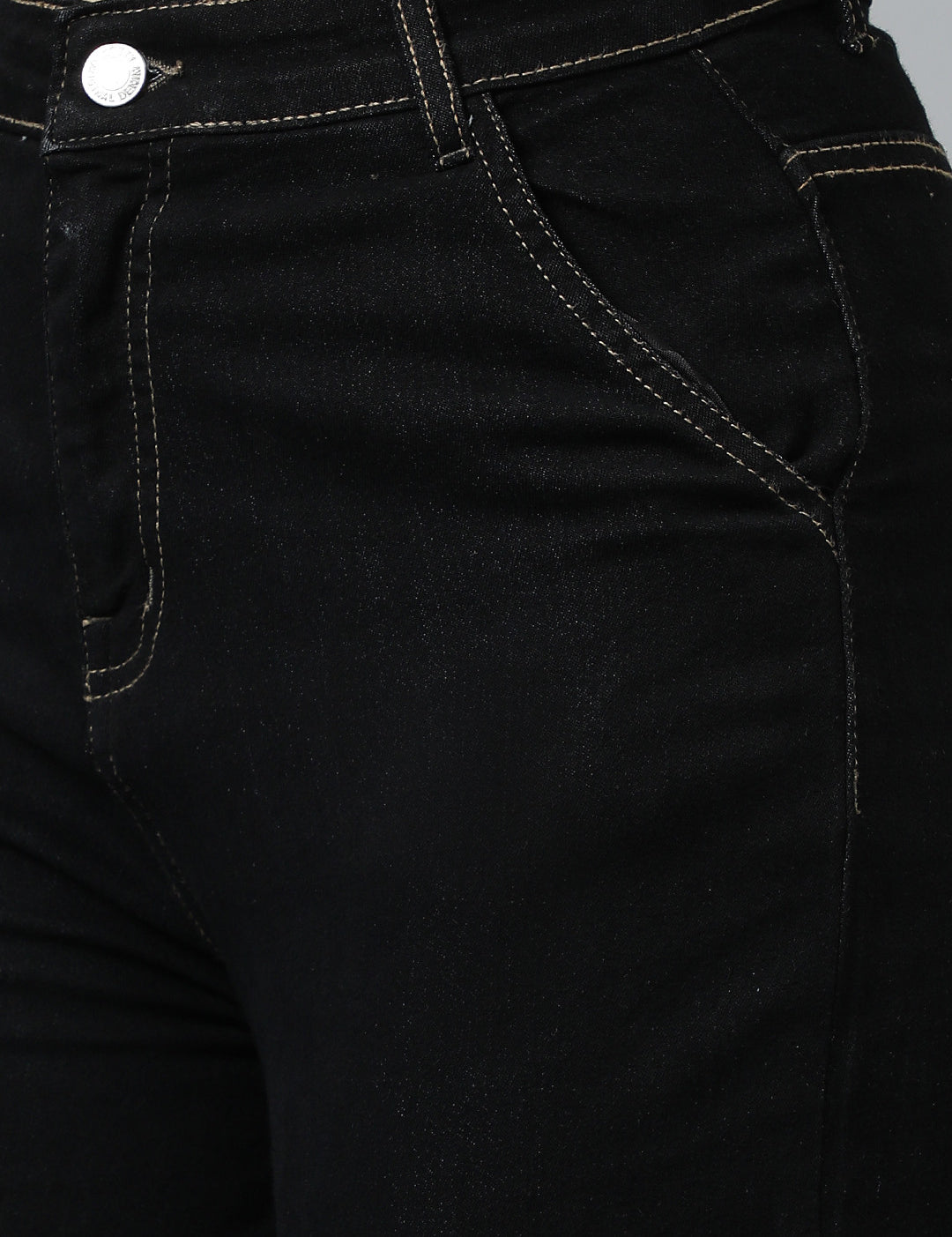 KOTTY Regular Women Black Jeans 