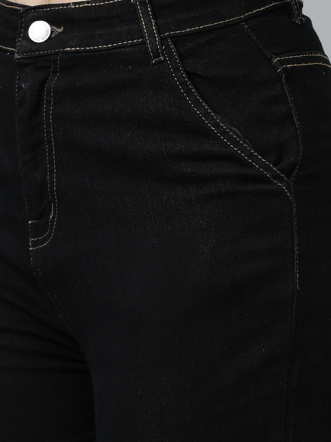 KOTTY Regular Women Black Jeans 