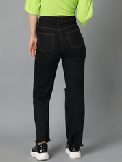 KOTTY Regular Women Black Jeans 
