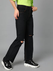 KOTTY Regular Women Black Jeans 