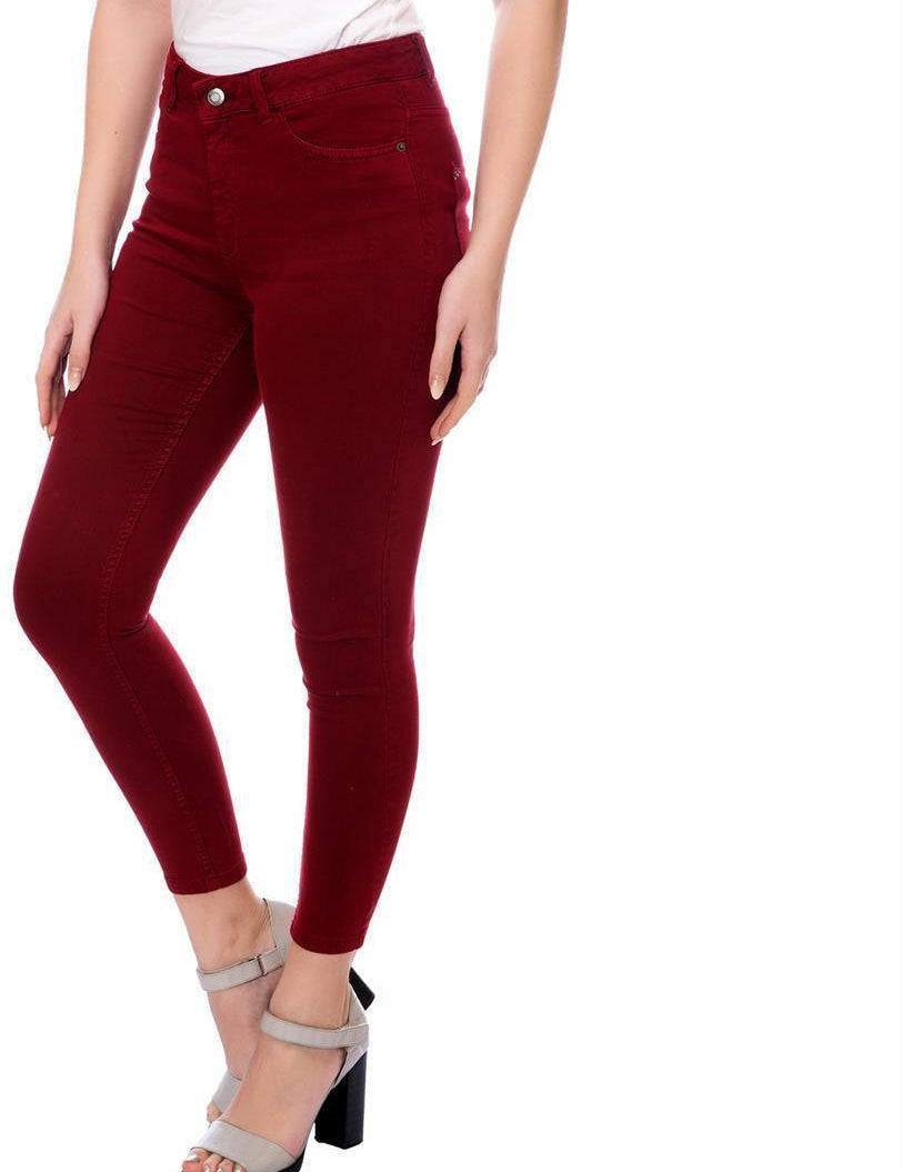 KOTTY Regular Women Red Jeans 