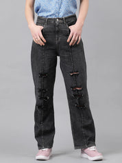KOTTY Regular Women Black Jeans 