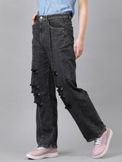 KOTTY Regular Women Black Jeans 