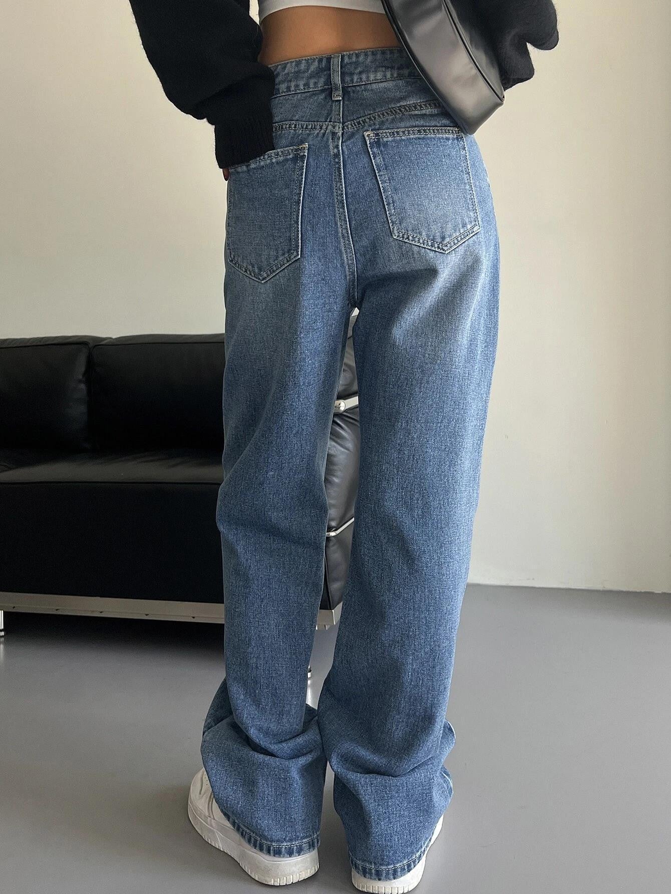 KOTTY Loose Fit Women Blue Jeans 