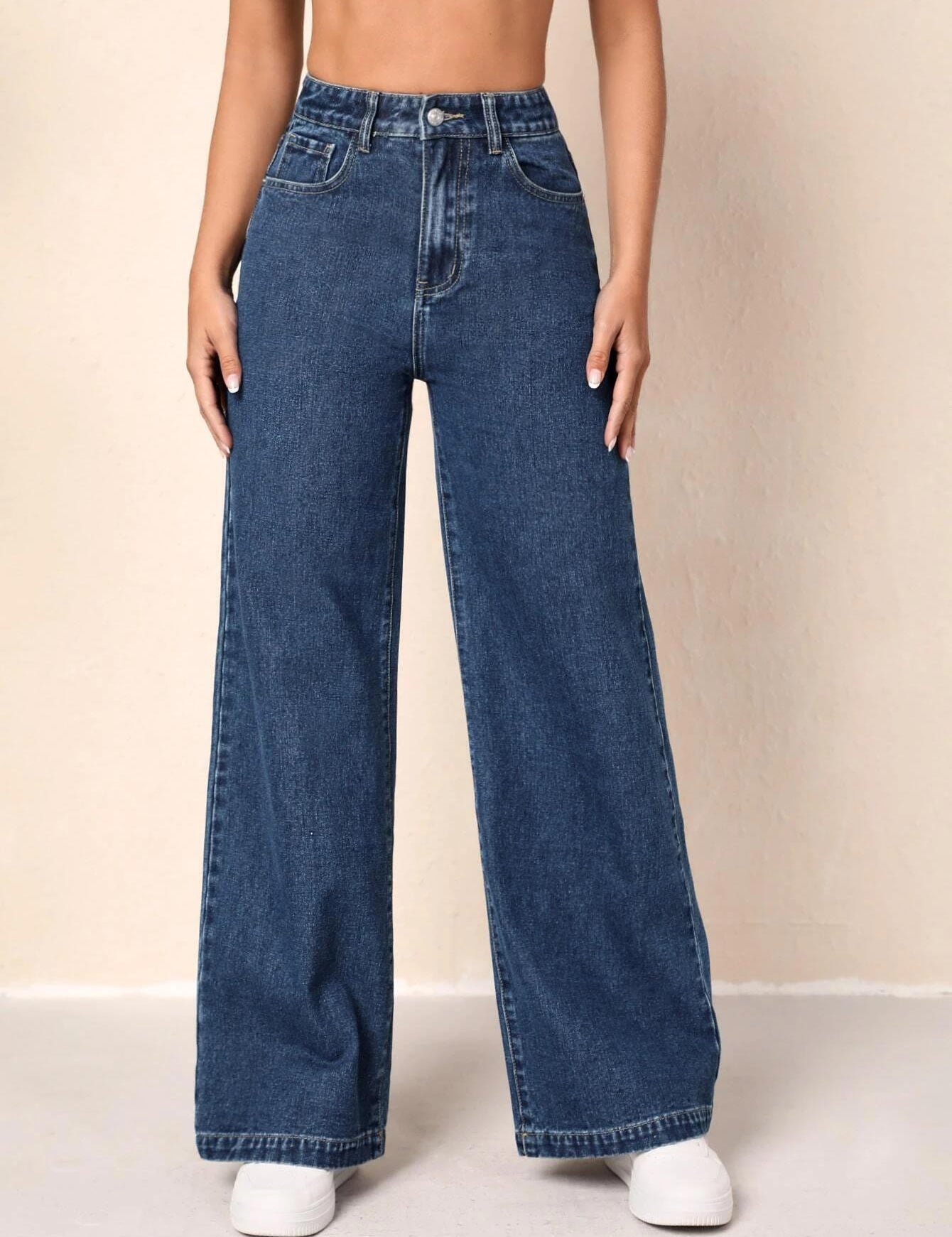 KOTTY Flared Women Dark Blue Jeans 