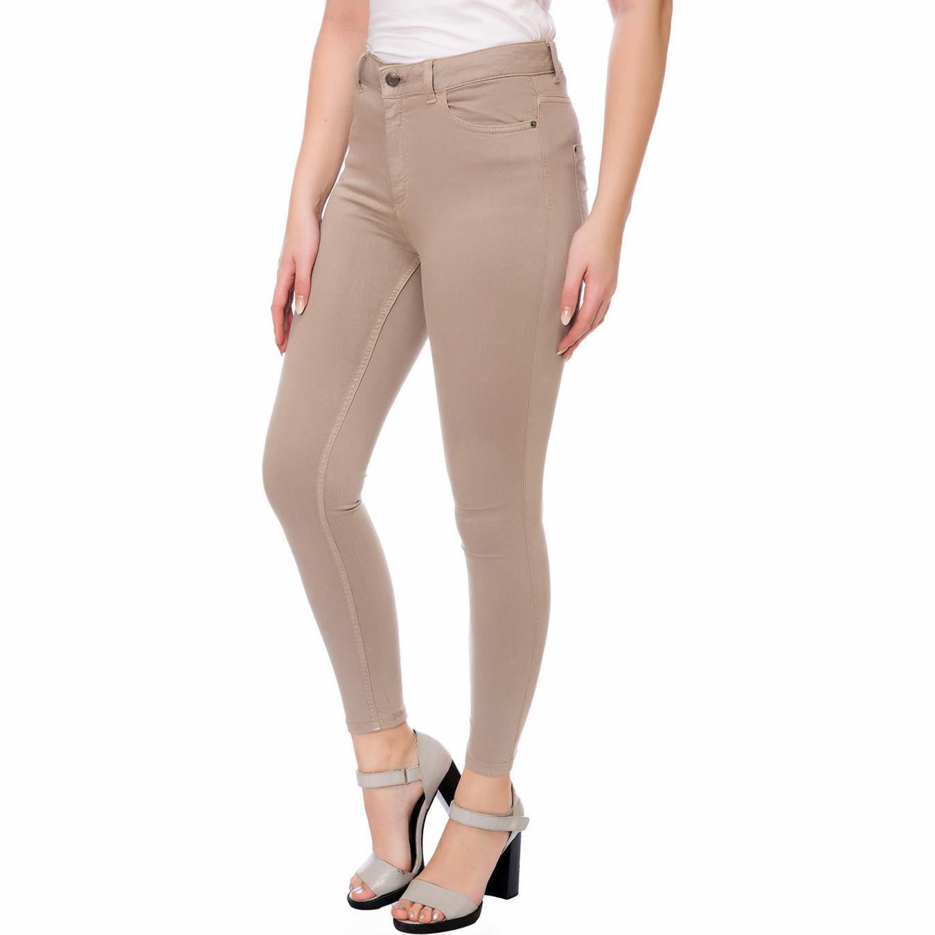 KOTTY Regular Women Beige Jeans 
