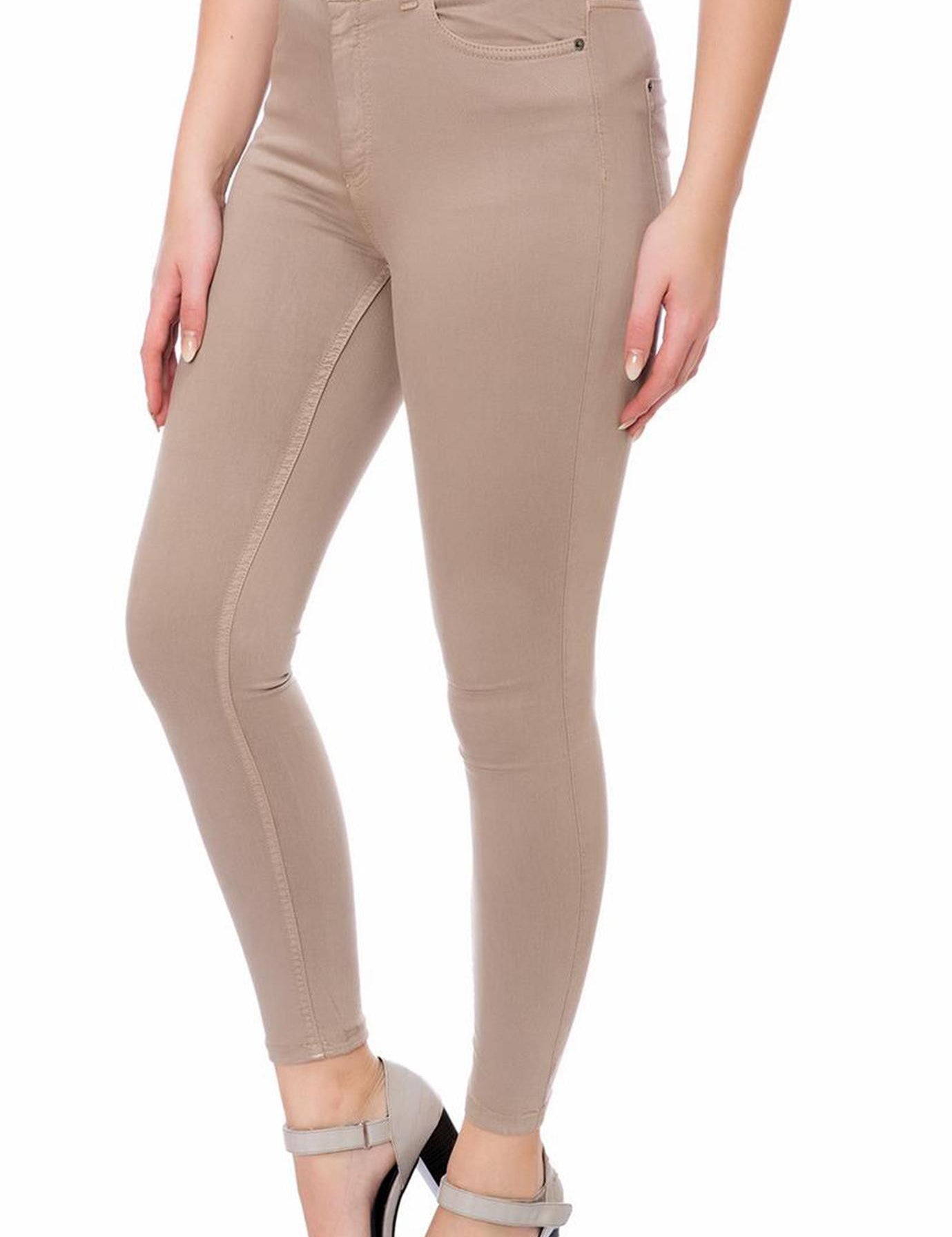 KOTTY Regular Women Beige Jeans 