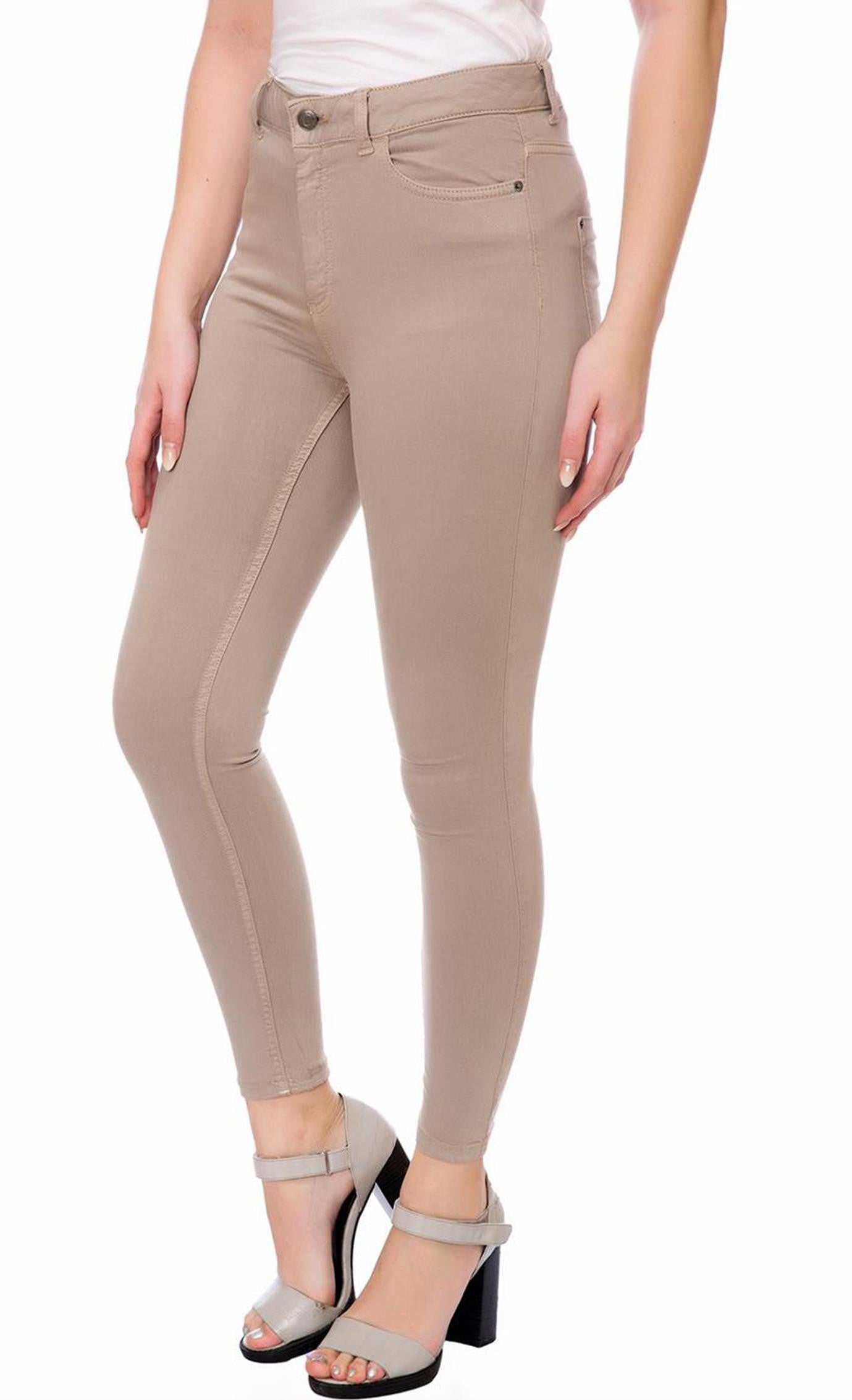KOTTY Regular Women Beige Jeans 