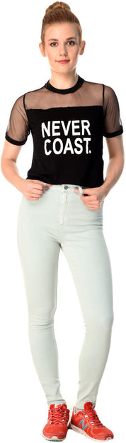 KOTTY Super Skinny Women White Jeans 