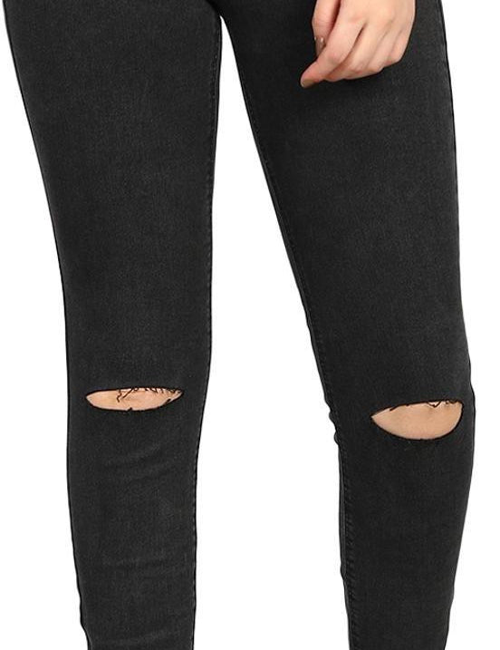 KOTTY Regular Women Black Jeans 