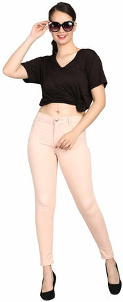 KOTTY Regular Women Pink Jeans 