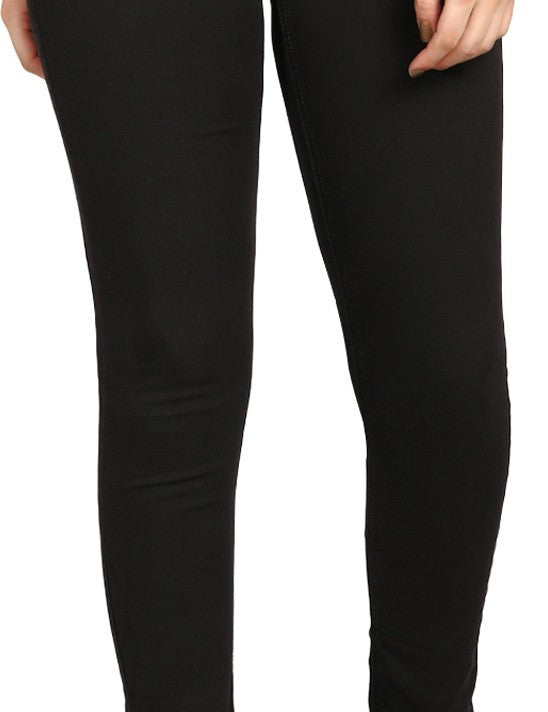 KOTTY Regular Women Black Jeans 