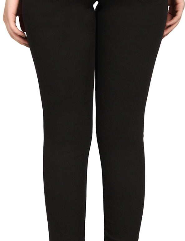KOTTY Regular Women Black Jeans 