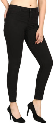 KOTTY Regular Women Black Jeans 