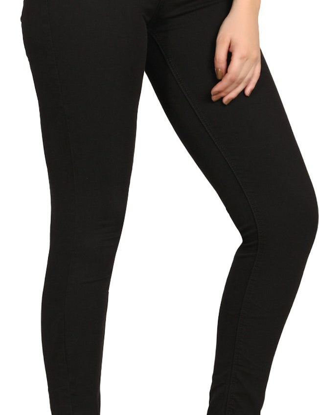 KOTTY Regular Women Black Jeans 
