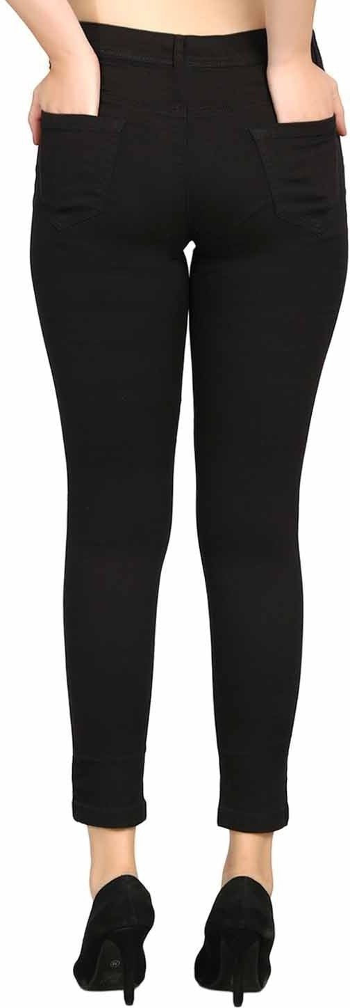 KOTTY Regular Women Black Jeans 