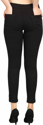 KOTTY Regular Women Black Jeans 