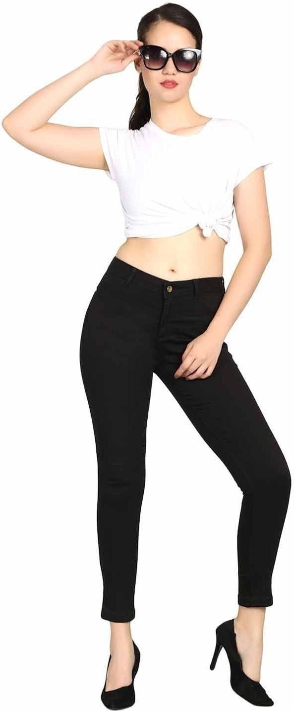 KOTTY Regular Women Black Jeans 