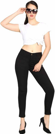 KOTTY Regular Women Black Jeans 