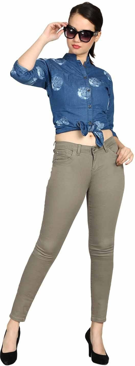 KOTTY Regular Women Grey Jeans 