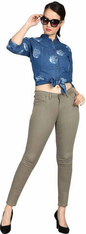 KOTTY Regular Women Grey Jeans 