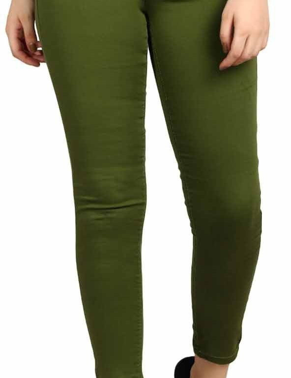 KOTTY Regular Women Green Jeans 