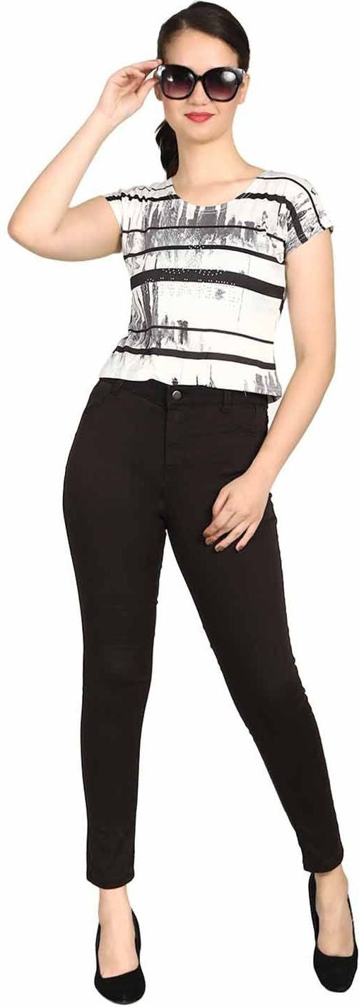 KOTTY Regular Women Black Jeans 