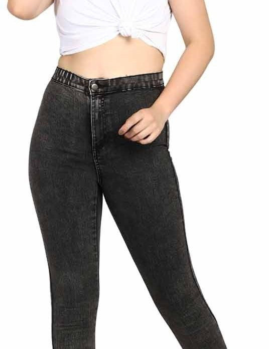 KOTTY Regular Women Black Jeans 