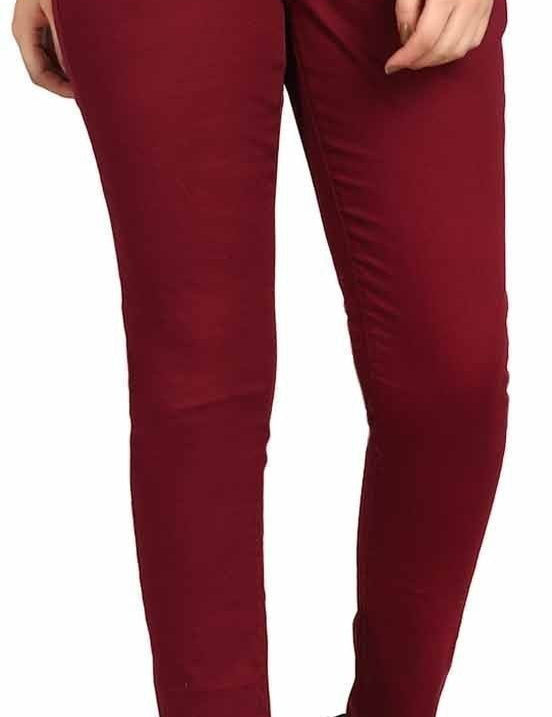 KOTTY Regular Women Maroon Jeans 