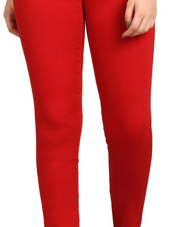 KOTTY Regular Women Red Jeans 