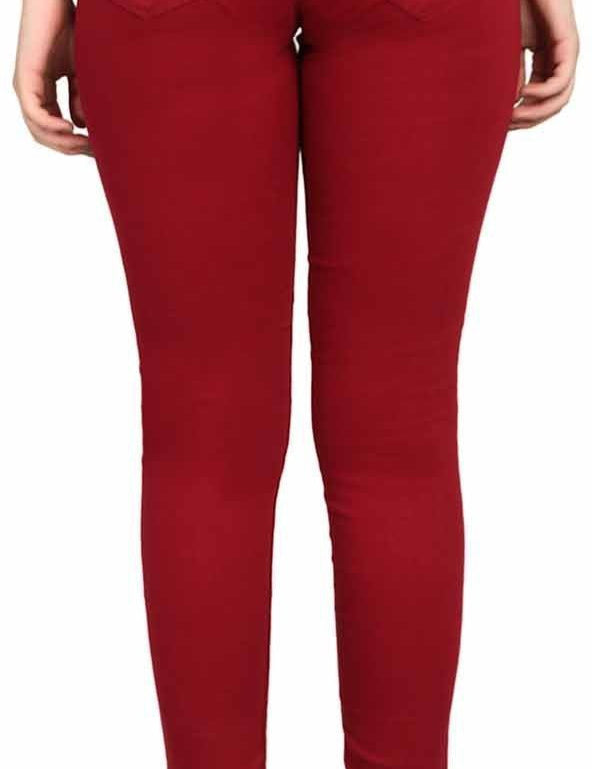 KOTTY Regular Women Maroon Jeans 