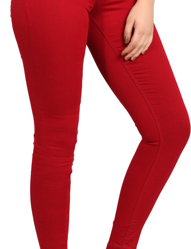 KOTTY Regular Women Red Jeans 