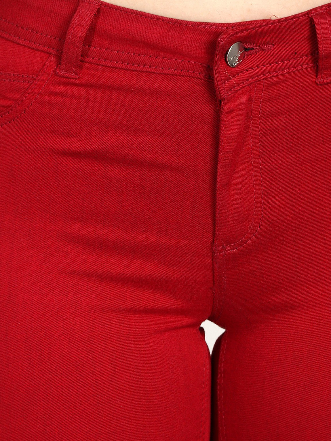 KOTTY Regular Women Red Jeans 