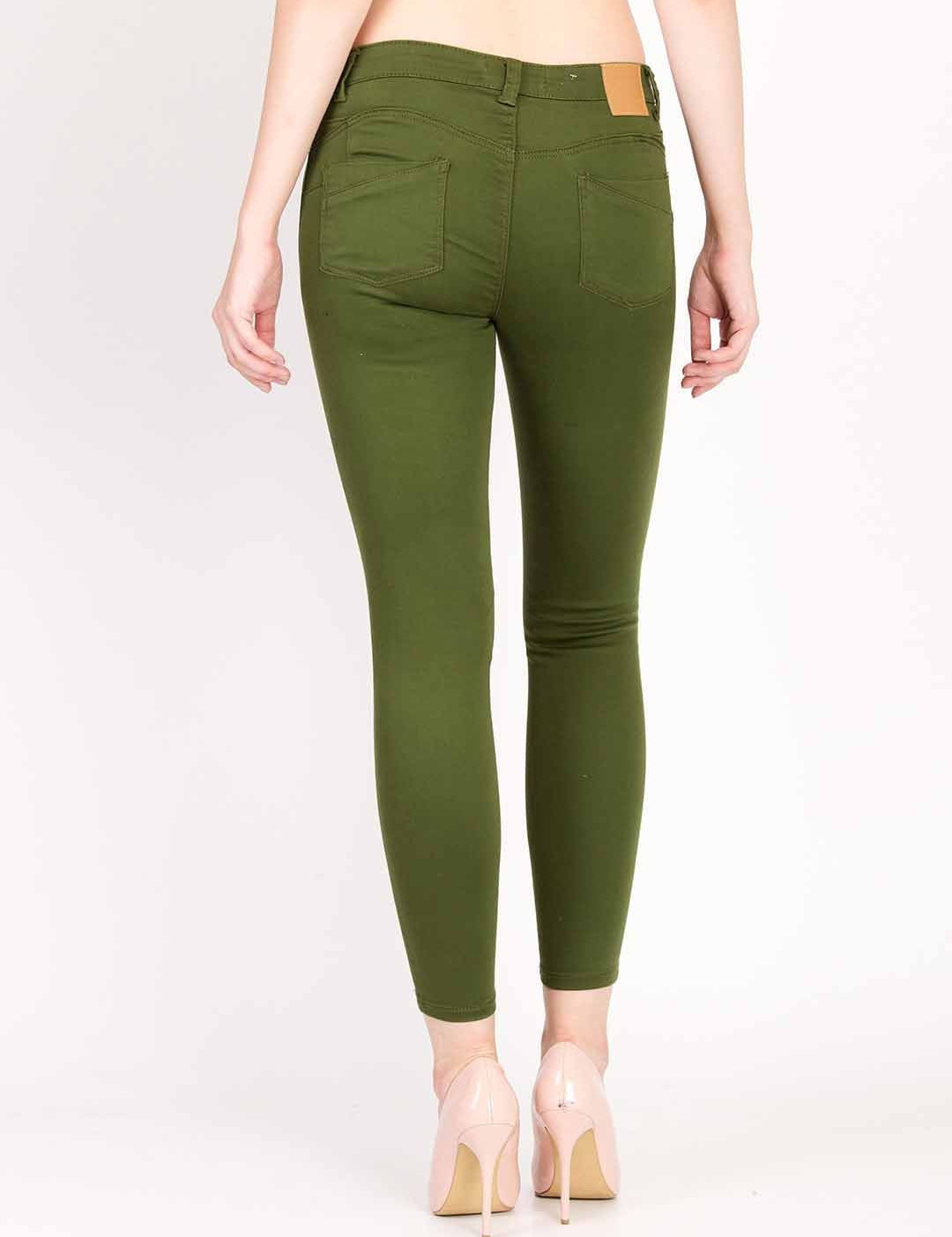 KOTTY Regular Women Green Jeans 