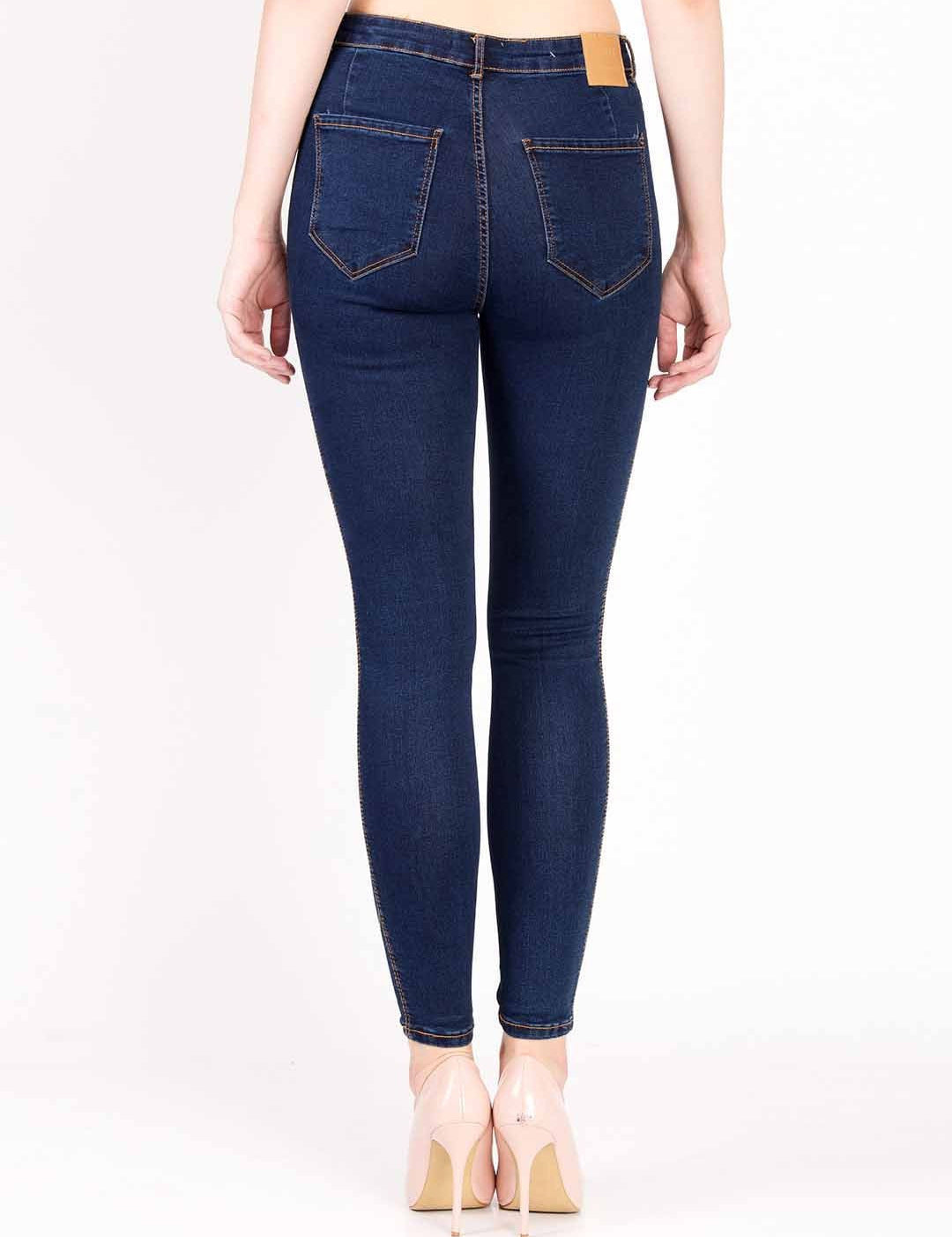 KOTTY Regular Women Dark Blue Jeans 