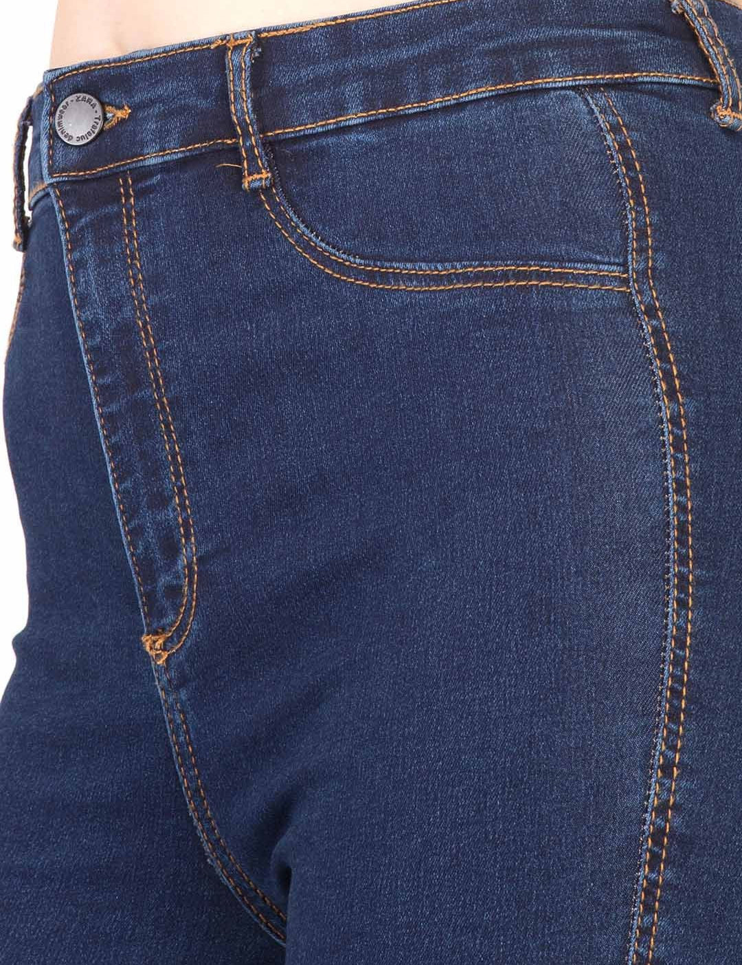 KOTTY Regular Women Dark Blue Jeans 
