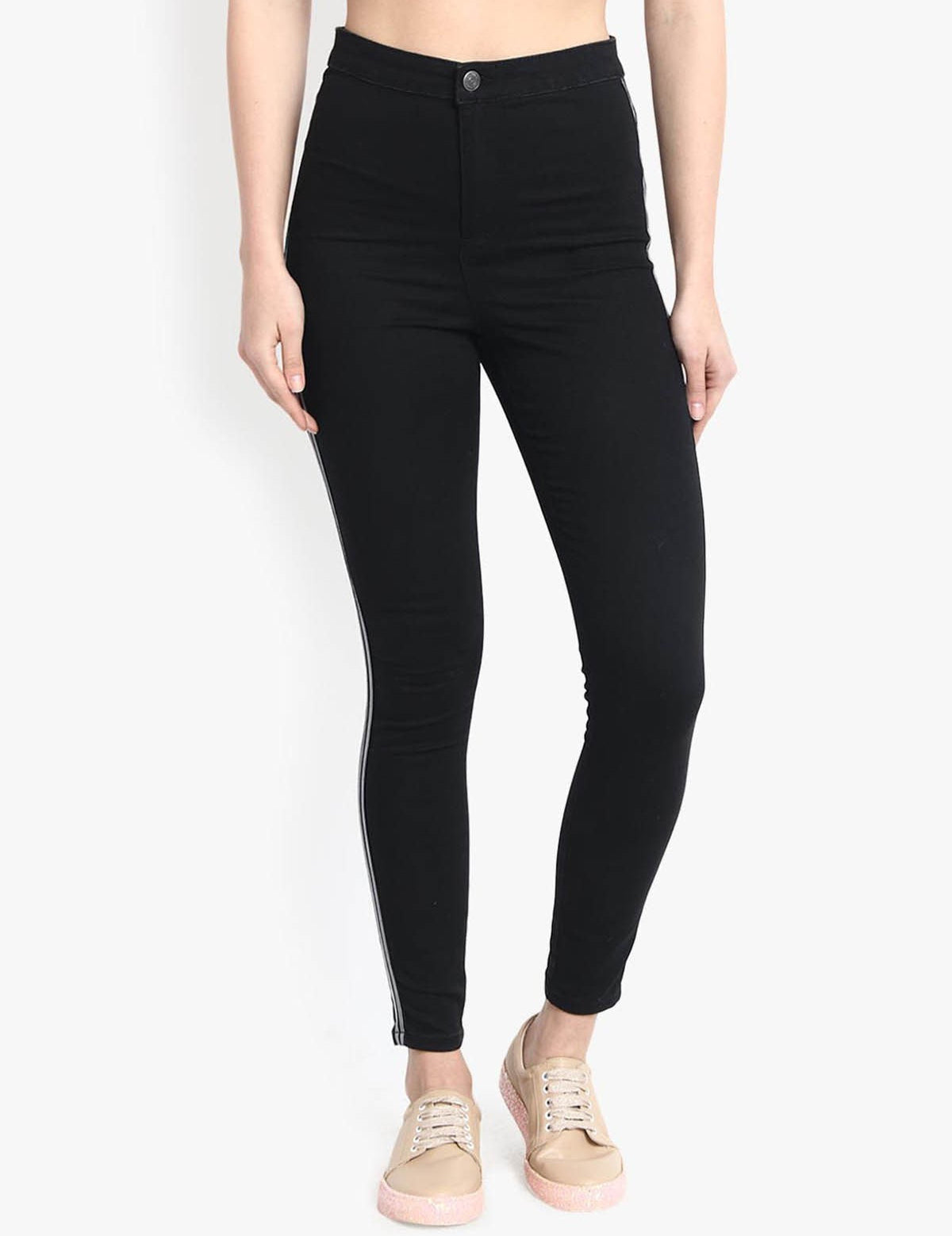 KOTTY Regular Women Black Jeans 