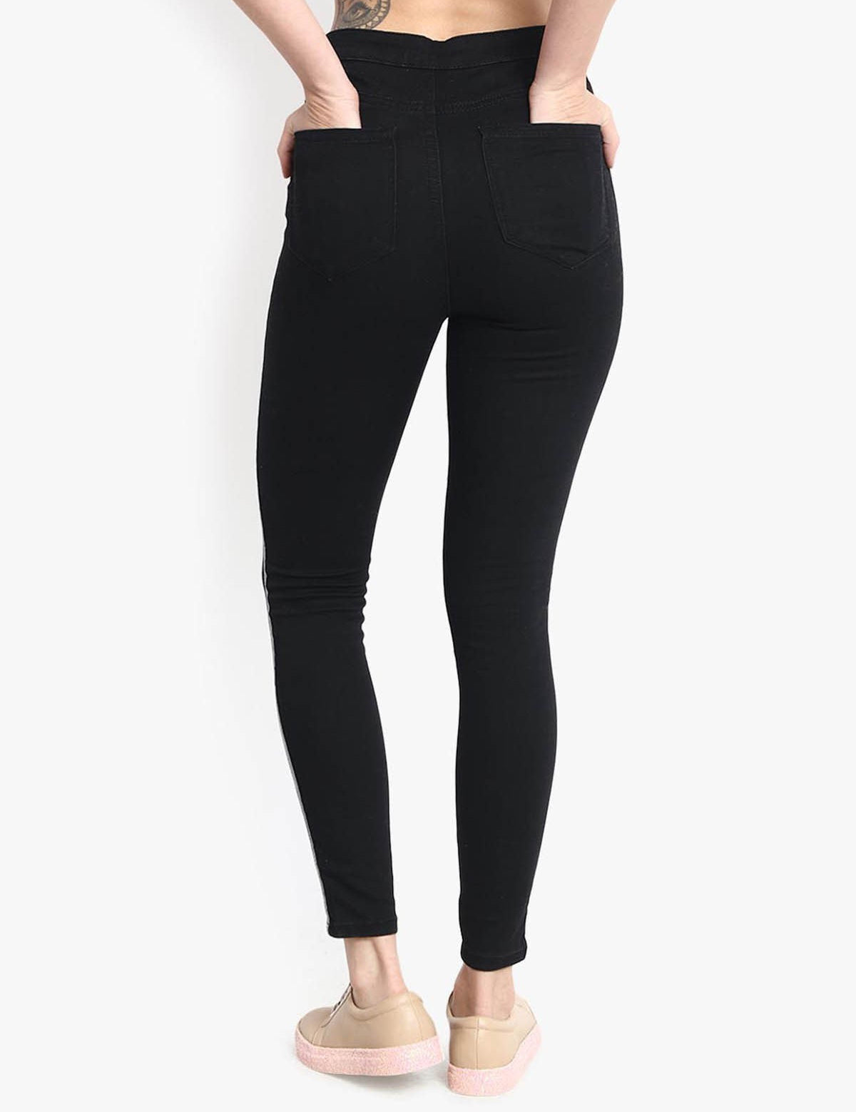 KOTTY Regular Women Black Jeans 