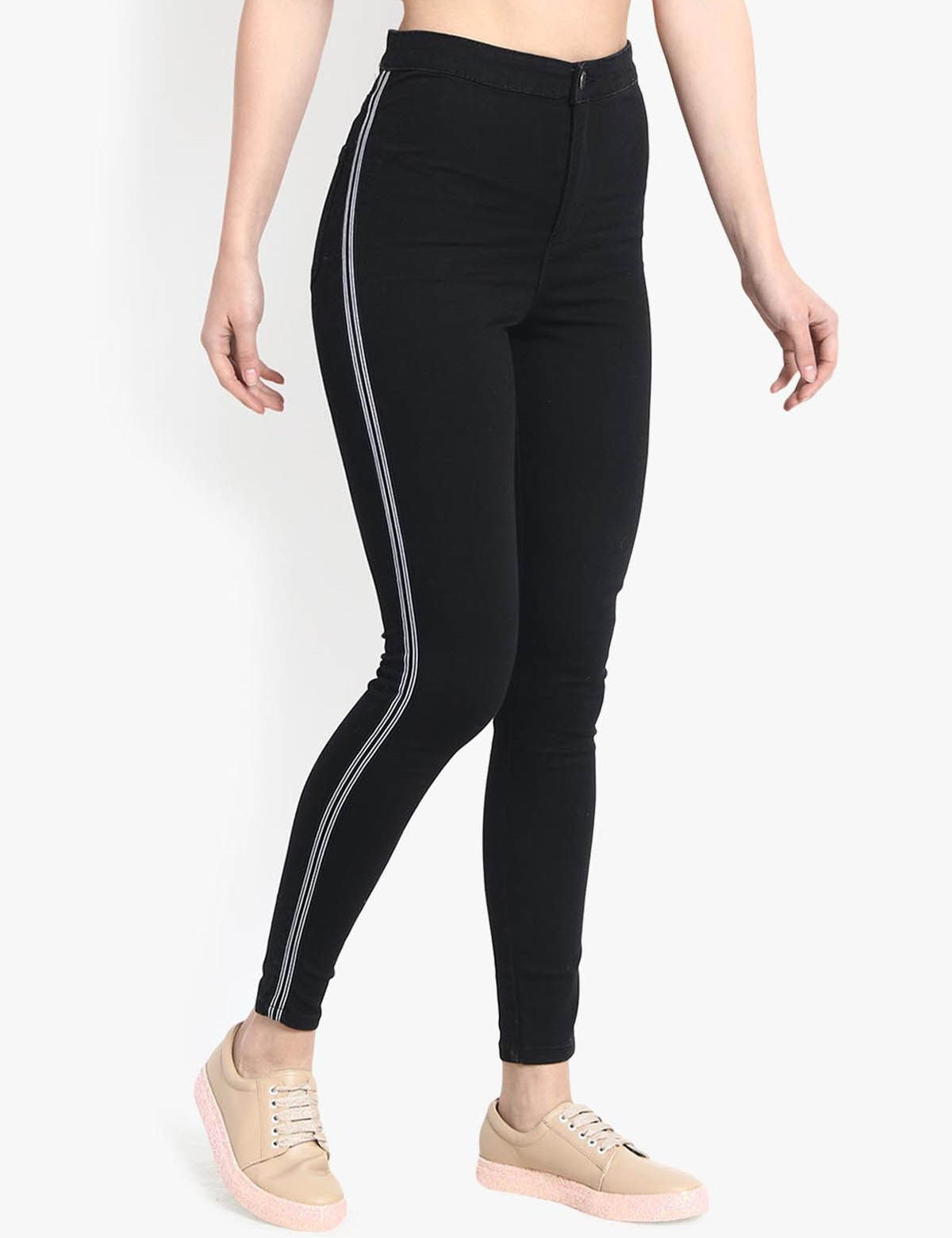 KOTTY Regular Women Black Jeans 