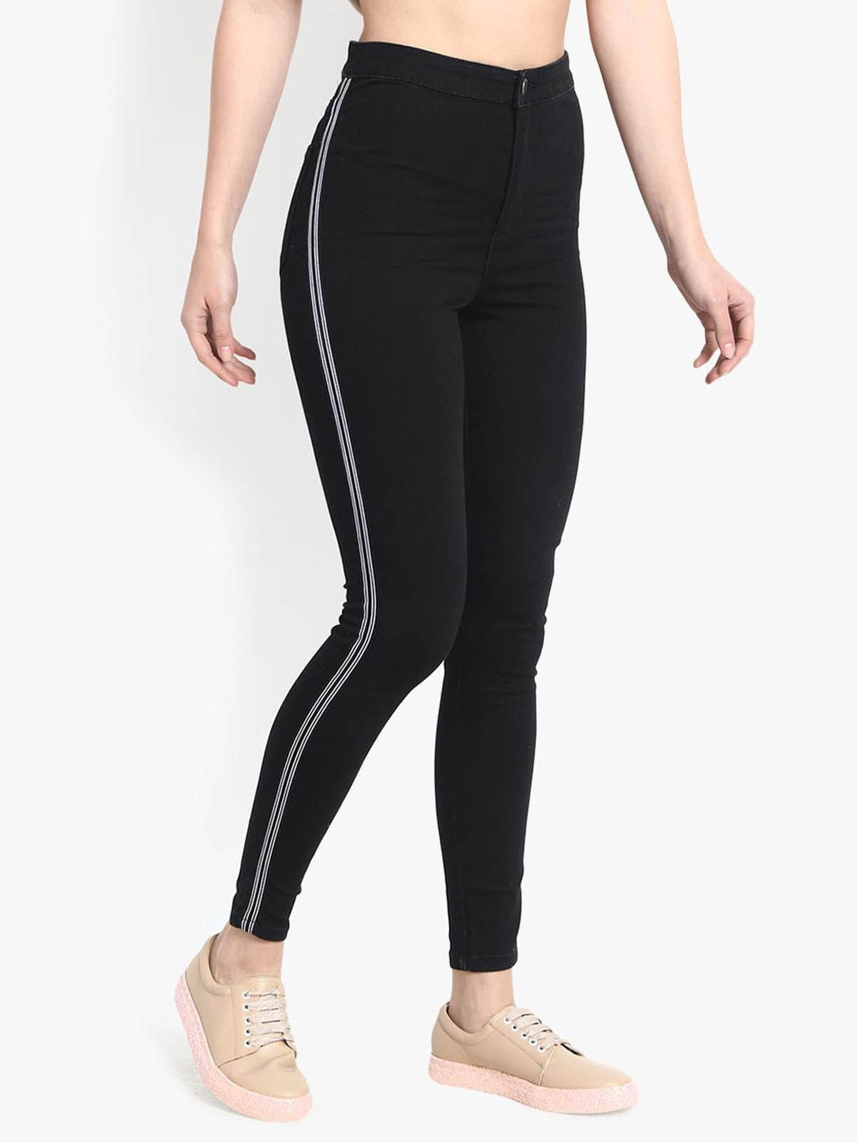 KOTTY Regular Women Black Jeans 
