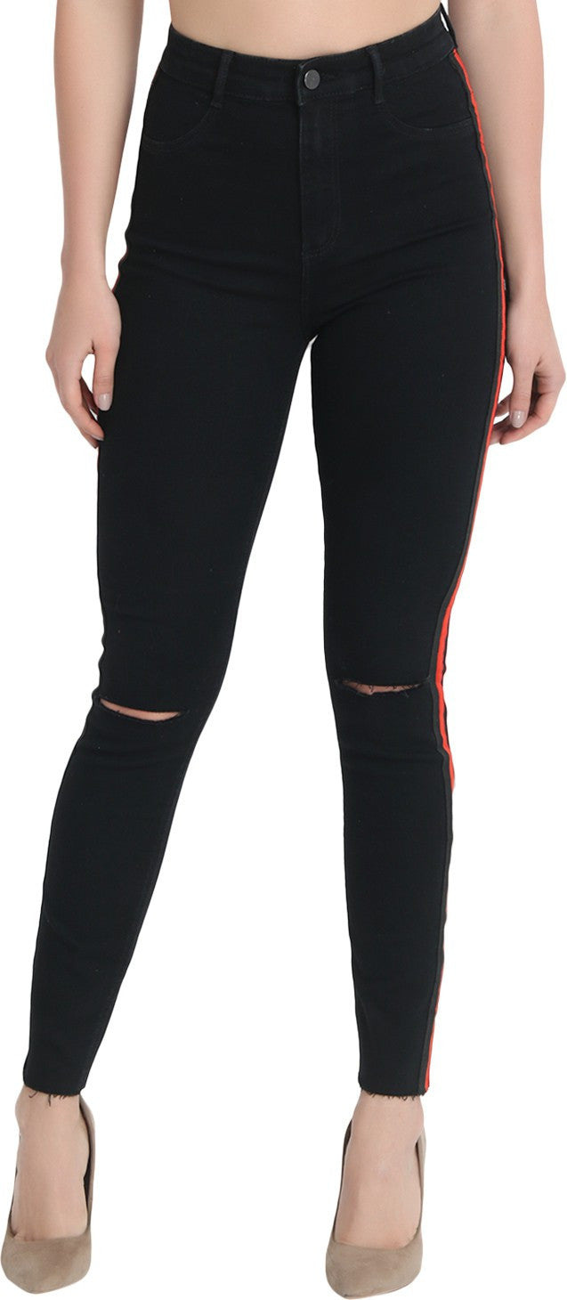 KOTTY Regular Women Black Jeans 