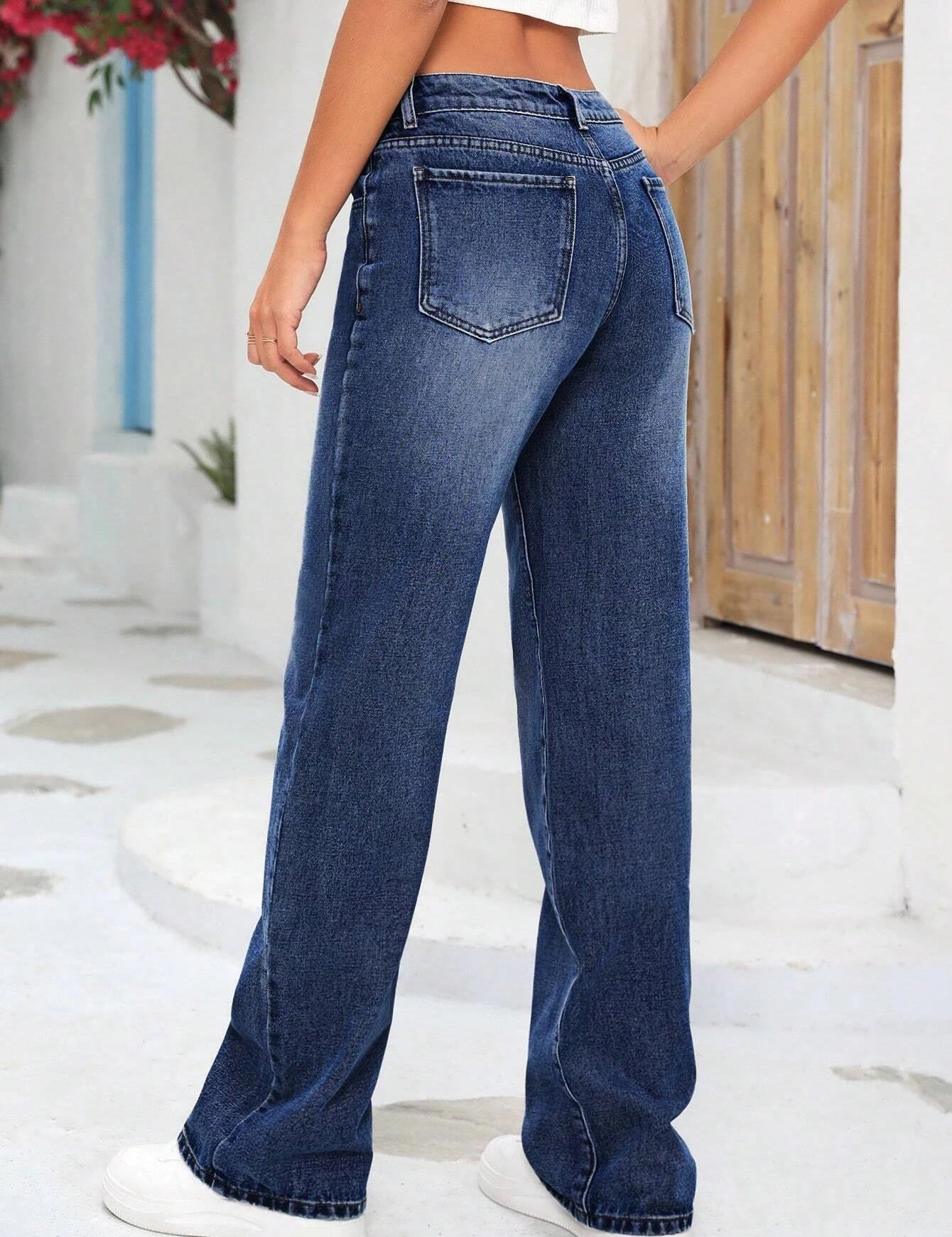 KOTTY Regular Women Dark Blue Jeans 