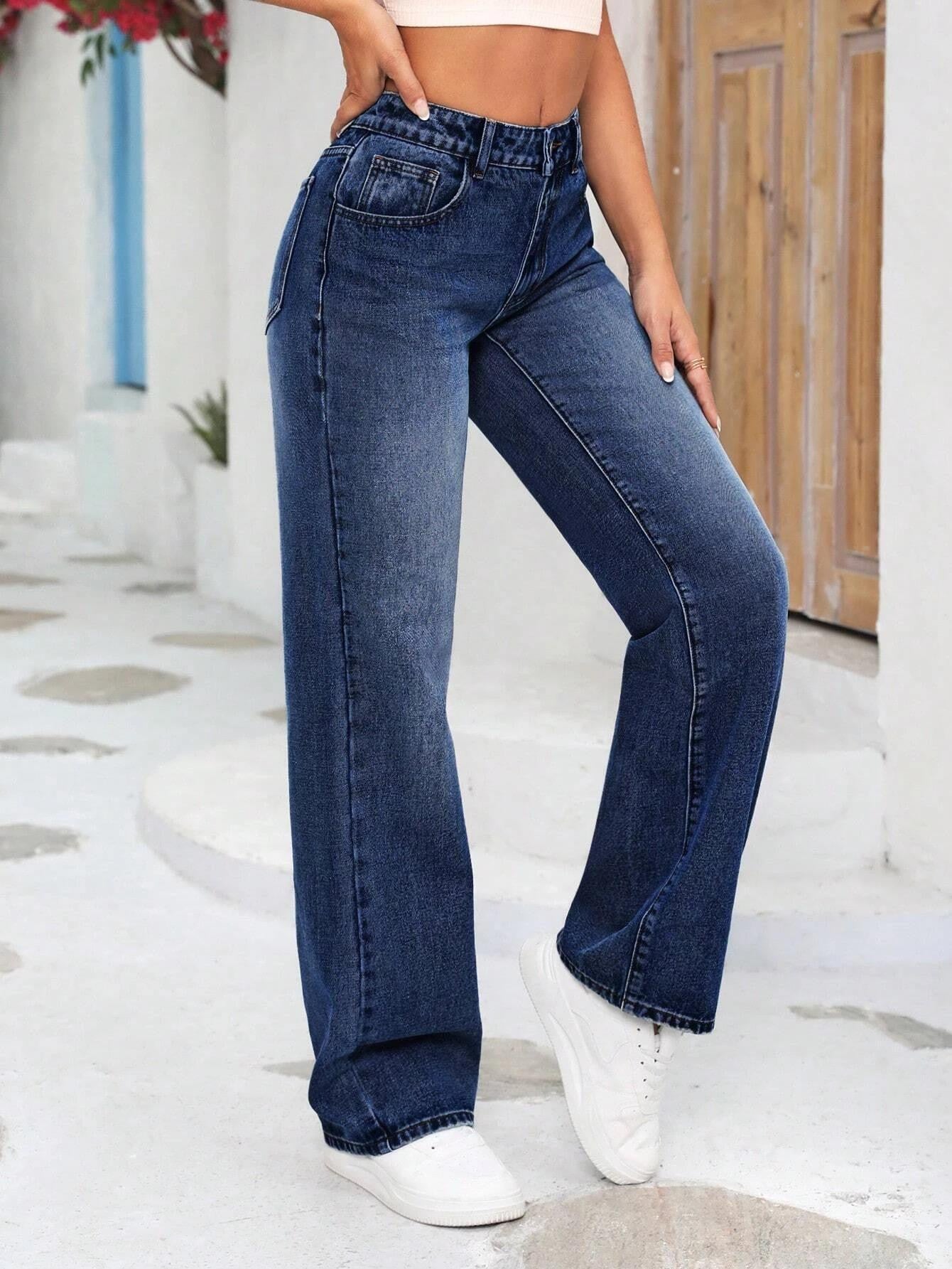 KOTTY Regular Women Dark Blue Jeans 