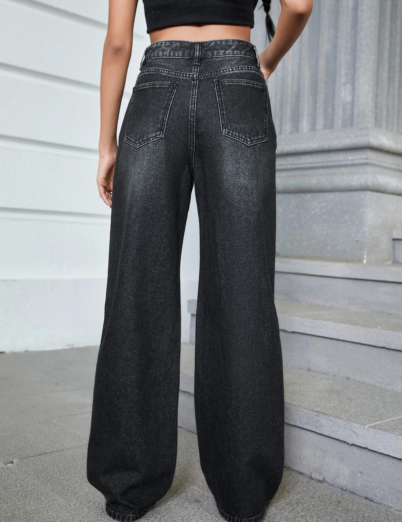 KOTTY Regular Women Black Jeans 