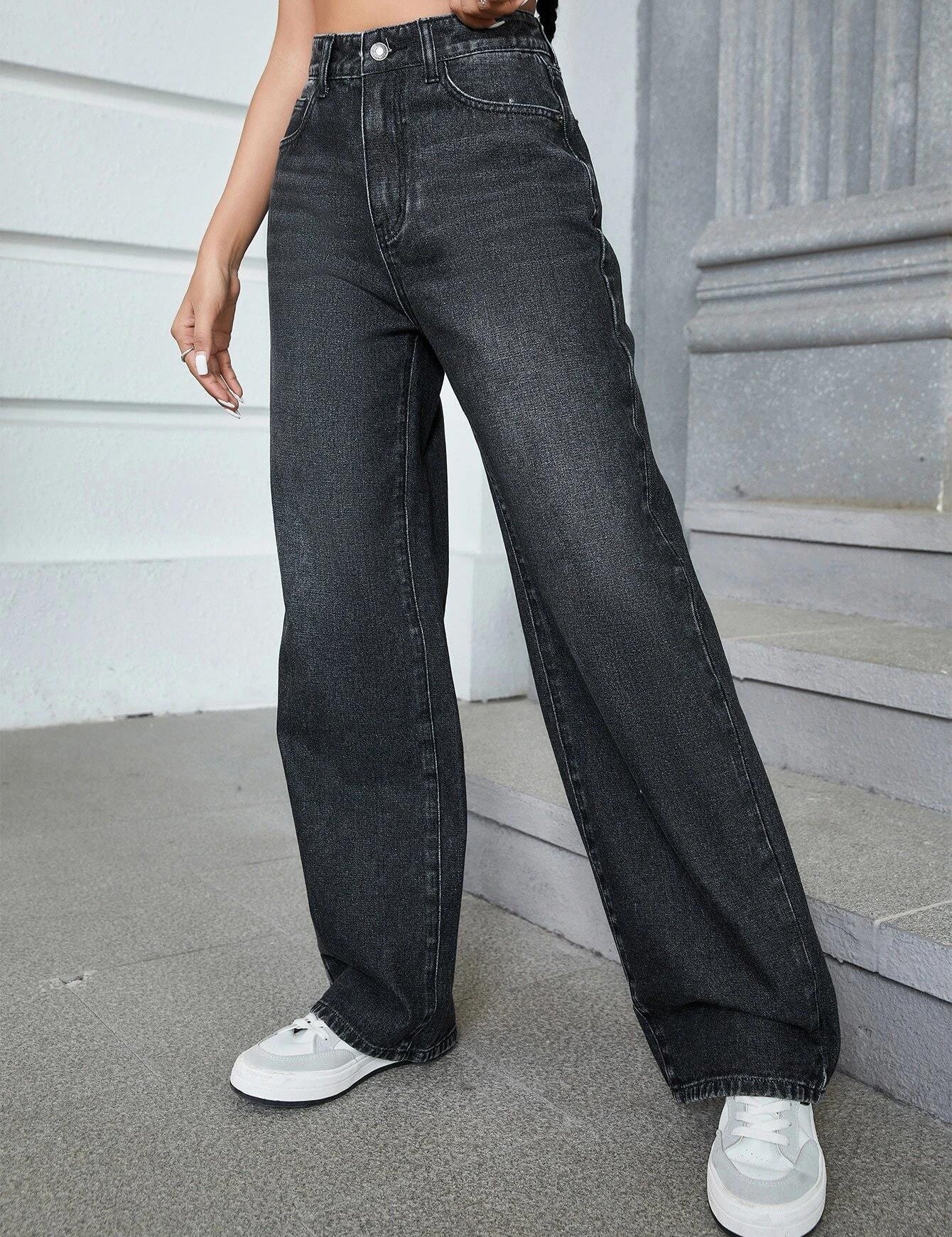 KOTTY Regular Women Black Jeans 