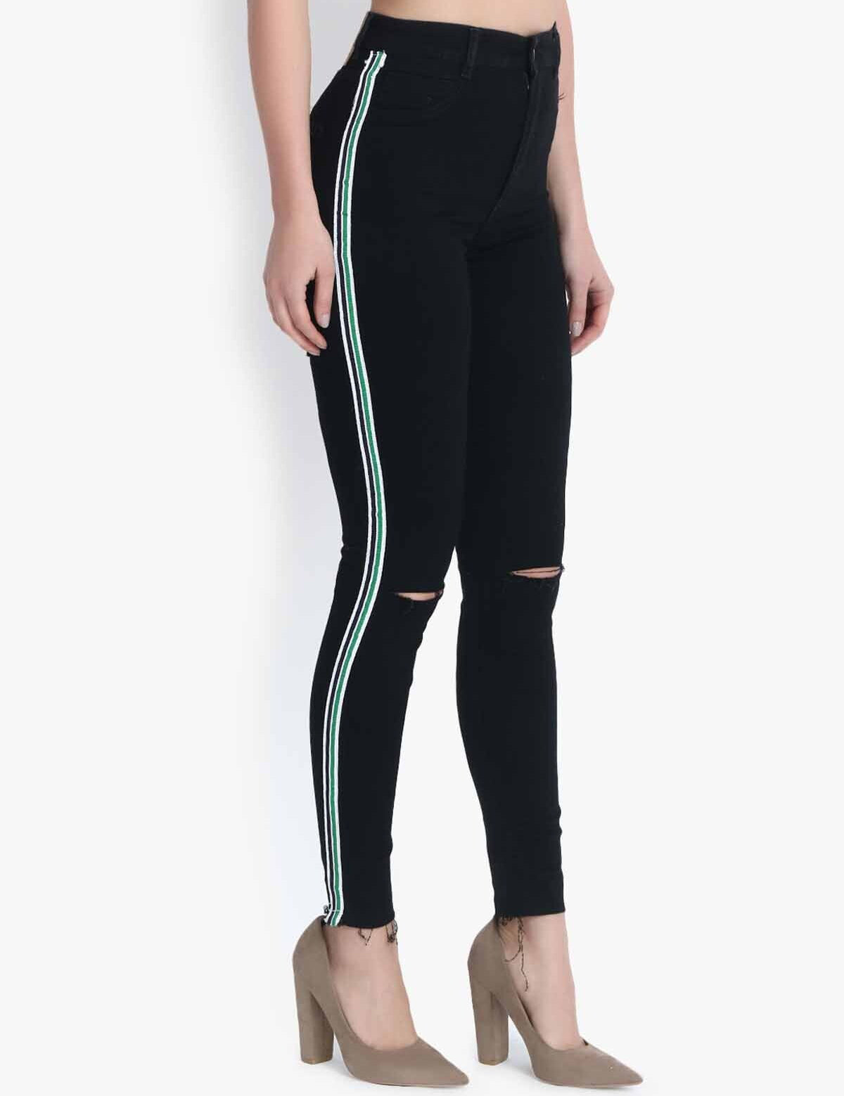 KOTTY Regular Women Black Jeans 