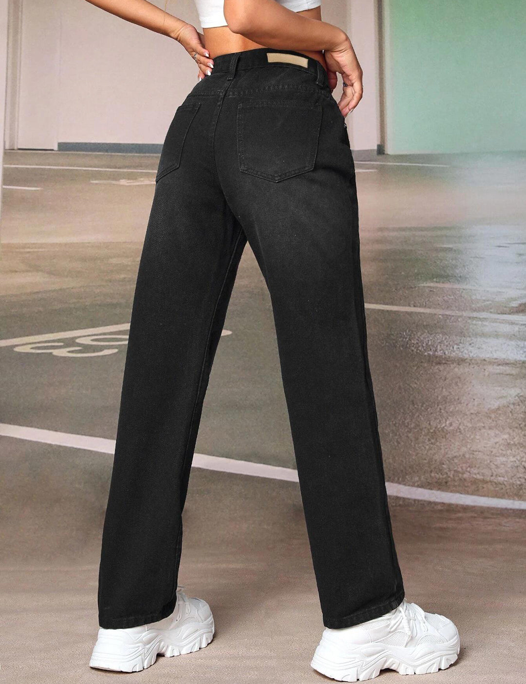 KOTTY Regular Women Black Jeans 